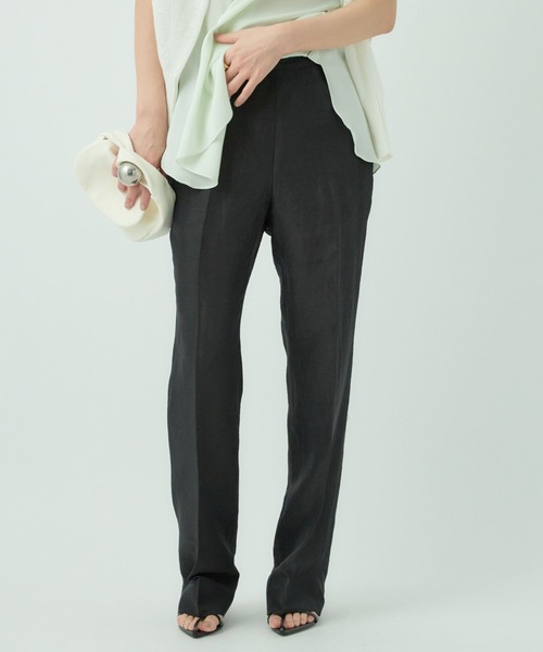 Chaos（カオス）の「Chaos(カオス)/パースローブパンツ ◆セットアップ可◆（その他パンツ・レディース・ブラック/アイボリー/ミント・36/38）」の3枚目の写真