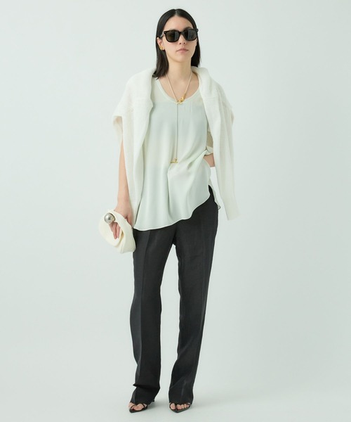 Chaos（カオス）の「Chaos(カオス)/パースローブパンツ ◆セットアップ可◆（その他パンツ・レディース・ブラック/アイボリー/ミント・36/38）」の12枚目の写真