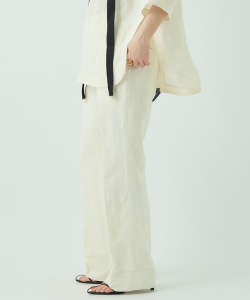 Chaos（カオス）の「Chaos(カオス)/パースローブパンツ ◆セットアップ可◆（その他パンツ・レディース・ブラック/アイボリー/ミント・36/38）」の10枚目の写真