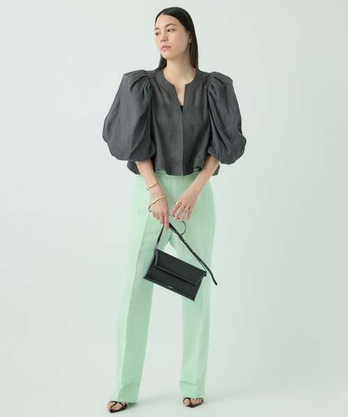 Chaos（カオス）の「Chaos(カオス)/パースローブパンツ ◆セットアップ可◆（その他パンツ・レディース・ブラック/アイボリー/ミント・36/38）」の21枚目の写真