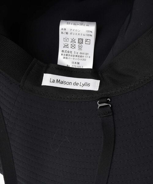 DRESSTERIOR(ドレステリア)の「La Maison de Lyllis(メゾンドリリス)HAMPTON ハット(ハット・レディース・ブラック・00)」の7枚目の写真