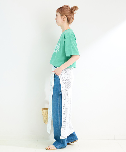 B.C STOCK(ベーセーストック)の「手洗い可 / レース巻きスカート(スカート・レディース・ホワイト/ブラック・FREE)」の20枚目の写真