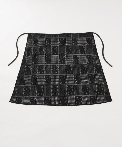 B.C STOCK(ベーセーストック)の「手洗い可 / レース巻きスカート(スカート・レディース・ホワイト/ブラック・FREE)」の7枚目の写真