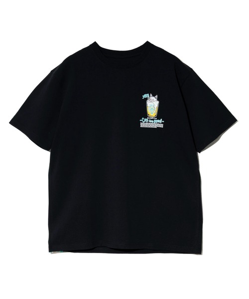 go slow caravan(ゴースローキャラバン)の「RAY綿 猫と麦酒TEE~無限麦酒2~(Tシャツ/カットソー・メンズ・ホワイト/ブラック・X-LARGE/LARGE/MEDIUM/SMALL)」の9枚目の写真