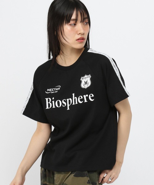 3.3 Field Trip (3.3フィールドトリップ)の「3.3 Field Trip/袖レーススポーティーT(Tシャツ/カットソー・レディース・ブラック/ネイビー/ホワイト・FREE)」の14枚目の写真