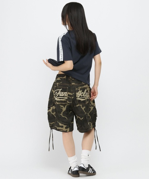 3.3 Field Trip (3.3フィールドトリップ)の「3.3 Field Trip/袖レーススポーティーT(Tシャツ/カットソー・レディース・ブラック/ネイビー/ホワイト・FREE)」の17枚目の写真