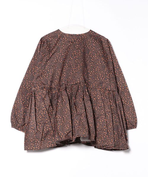 Little sunny bite（リトルサニーバイト）の「◆Little Sunny Bite◆leopard mini dress（ドレス・レディース・ブラウン/ブルー/アイボリー・SMALL/MEDIUM）」の4枚目の写真