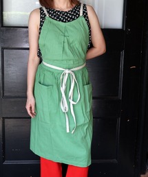 GLOBAL FORME CONCRETE（グローバルフォルムコンクリート）の「【kukugoto】AP(エプロン) 綿麻ギャザー ファム（エプロン）」