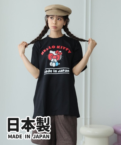 セール】☆日本製☆ Sanrio 半袖Tシャツ（Tシャツ/カットソー