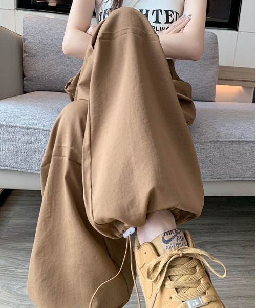 NiiNa(ニーナ)の「【 NiiNa / ニーナ 】ハイウェストワイドレッグパンツ(その他パンツ・レディース・ブラック/グレー/ベージュ・LARGE/MEDIUM/SMALL)」の9枚目の写真