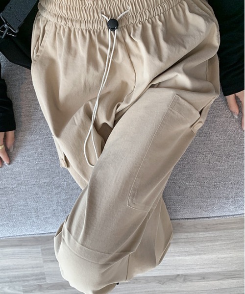 NiiNa(ニーナ)の「【 NiiNa / ニーナ 】ハイウェストワイドレッグパンツ(その他パンツ・レディース・ブラック/グレー/ベージュ・LARGE/MEDIUM/SMALL)」の16枚目の写真
