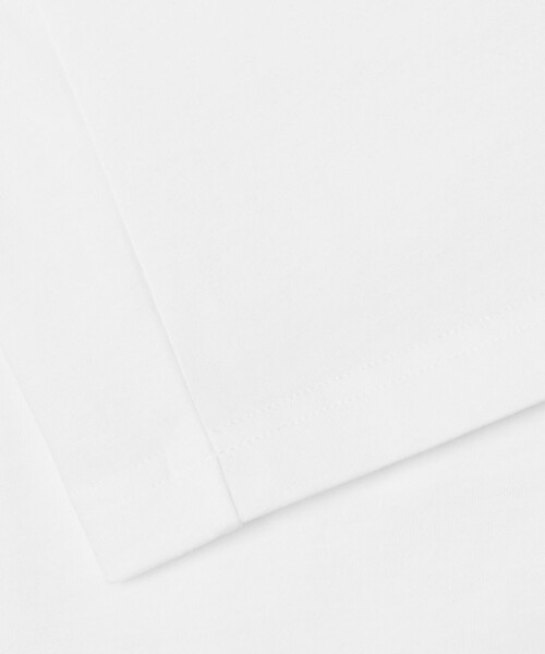 LACOSTE（ラコステ）の「タイポグラフィTシャツ（Tシャツ/カットソー・メンズ・ホワイト・2/3/4/5）」の4枚目の写真
