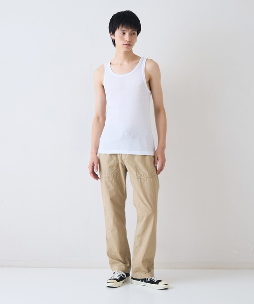 Dickies（ディッキーズ）の「【Dickies/ディッキーズ】2枚セット リブタンクトップ（タンクトップ・メンズ・ブラック/ホワイト・X-LARGE/LARGE/MEDIUM）」の12枚目の写真