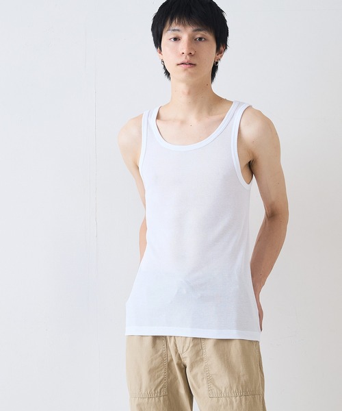 Dickies（ディッキーズ）の「【Dickies/ディッキーズ】2枚セット リブタンクトップ（タンクトップ・メンズ・ブラック/ホワイト・X-LARGE/LARGE/MEDIUM）」の16枚目の写真