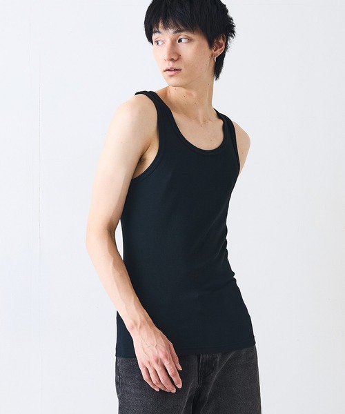 Dickies（ディッキーズ）の「【Dickies/ディッキーズ】2枚セット リブタンクトップ（タンクトップ・メンズ・ブラック/ホワイト・X-LARGE/LARGE/MEDIUM）」の21枚目の写真