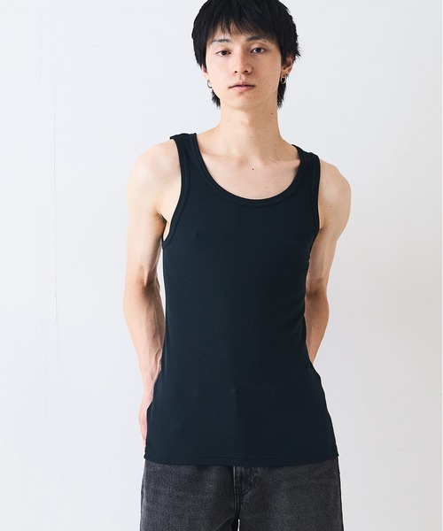 Dickies（ディッキーズ）の「【Dickies/ディッキーズ】2枚セット リブタンクトップ（タンクトップ・メンズ・ブラック/ホワイト・X-LARGE/LARGE/MEDIUM）」の19枚目の写真