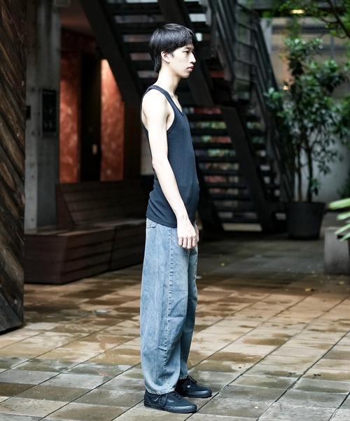 Dickies（ディッキーズ）の「【Dickies/ディッキーズ】2枚セット リブタンクトップ（タンクトップ・メンズ・ブラック/ホワイト・X-LARGE/LARGE/MEDIUM）」の8枚目の写真