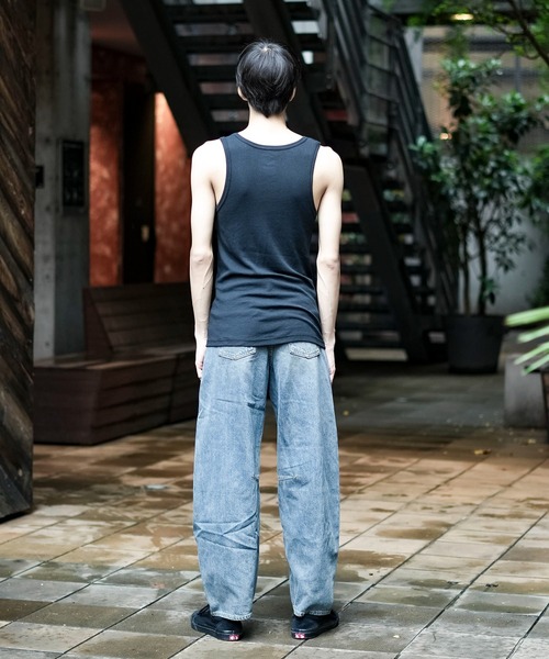 Dickies（ディッキーズ）の「【Dickies/ディッキーズ】2枚セット リブタンクトップ（タンクトップ・メンズ・ブラック/ホワイト・X-LARGE/LARGE/MEDIUM）」の9枚目の写真