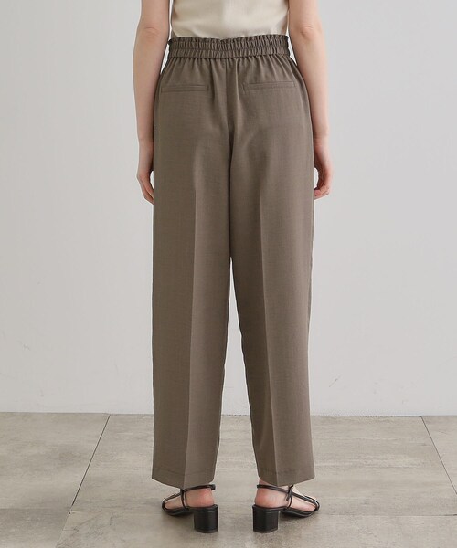 grove（グローブ）の「◆【洗える・シワになりにくい】麻調センタープレスワイドパンツ（その他パンツ・レディース・ライトグレー/スモーキーグリーン系/ブラウン系/ブラック・03/02/01/04/05）」の9枚目の写真