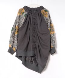 gomme（ゴム）の「ダマスクJQ　ギャザーブルゾン（ブルゾン）」