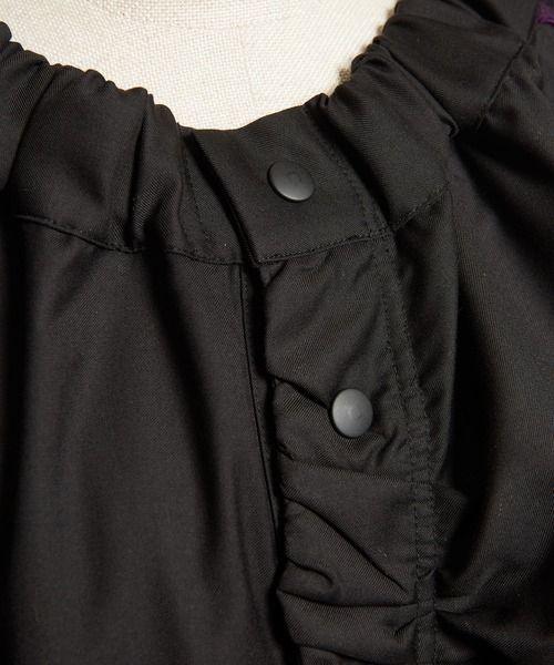 gomme（ゴム）の「ダマスクJQ　ギャザーブルゾン（ブルゾン・レディース・ブラック/グレー・MEDIUM）」の12枚目の写真
