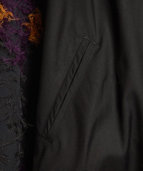 gomme（ゴム）の「ダマスクJQ　ギャザーブルゾン（ブルゾン・レディース・ブラック/グレー・MEDIUM）」の13枚目の写真