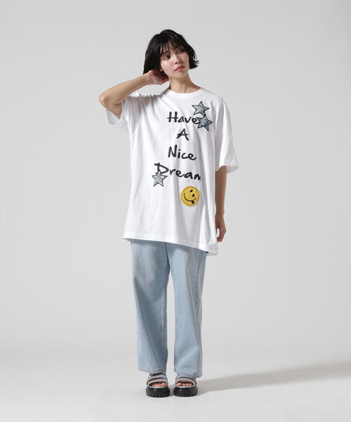 STUD MUFFIN（スタッドマフィン）の「STUD MUFFIN/スタッドマフィン/＄tar3 Smile SS TEE（Tシャツ/カットソー・メンズ・ブラック/ホワイト・2/3/4）」の8枚目の写真