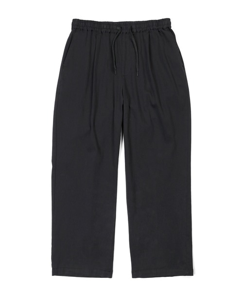 セール】「GUM STRETCH LINEN」EASY BAGGY PANTS：超伸縮 麻混