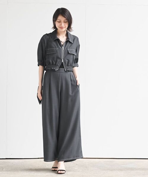 リエス　オシャレセットアップ♪ 楽天市場】【最大15％OFFクーポン配布】洗える カジュアルスーツ