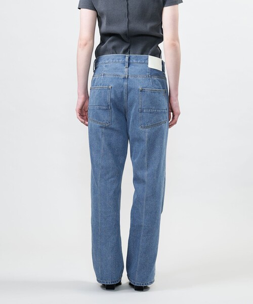 ASTRAET(アストラット)の「<ASTRAET>クリース デニムパンツ UNISEX(デニムパンツ・レディース・ライトブルー・0/1/00)」の11枚目の写真