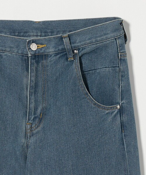 ASTRAET(アストラット)の「<ASTRAET>クリース デニムパンツ UNISEX(デニムパンツ・レディース・ライトブルー・0/1/00)」の14枚目の写真