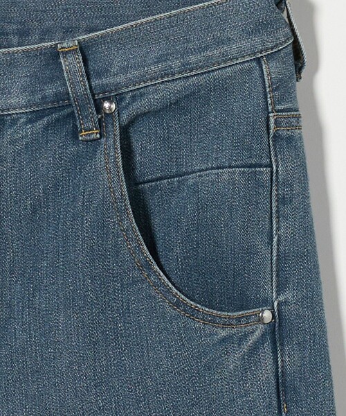 ASTRAET(アストラット)の「<ASTRAET>クリース デニムパンツ UNISEX(デニムパンツ・レディース・ライトブルー・0/1/00)」の15枚目の写真