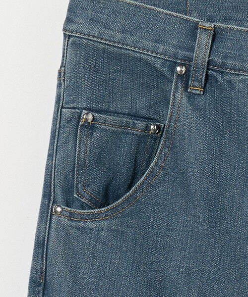 ASTRAET(アストラット)の「<ASTRAET>クリース デニムパンツ UNISEX(デニムパンツ・レディース・ライトブルー・0/1/00)」の16枚目の写真