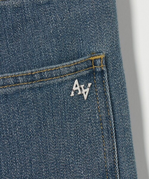 ASTRAET(アストラット)の「<ASTRAET>クリース デニムパンツ UNISEX(デニムパンツ・レディース・ライトブルー・0/1/00)」の21枚目の写真