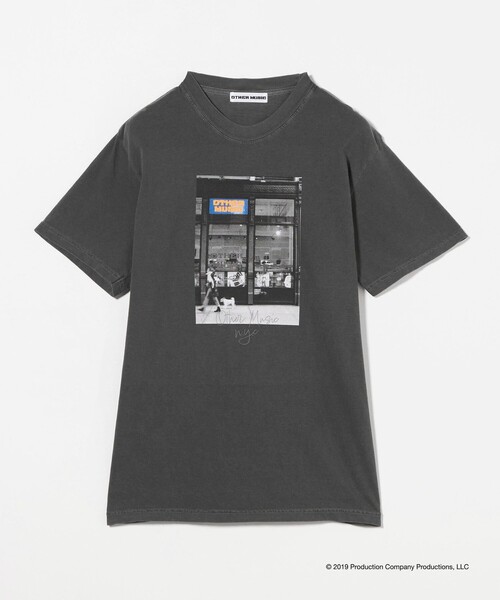 tシャツ 「別注」「OTHER MUSIC」ショートスリーブ Tシャツ レディース tシャツ 「別注」「OTHER MUSIC」ショートスリーブ Tシャツ
