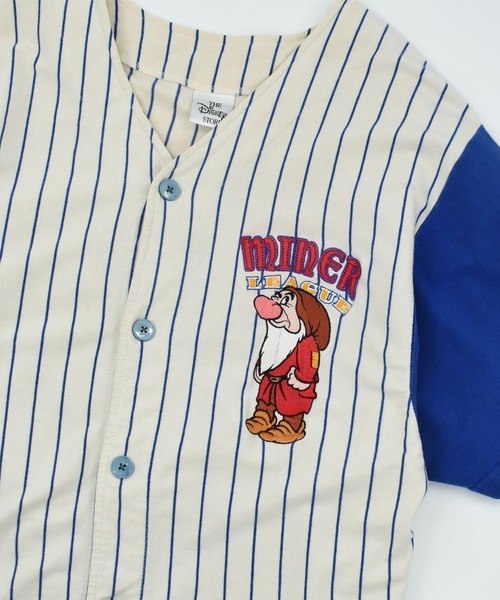 DISNEY VINTAGE(ディズニーヴィンテージ)の「【USED】90’s Disney “白雪姫/7人の小人” キャラクター ベースボールシャツ(シャツ/ブラウス・メンズ・ホワイト・LARGE)」の12枚目の写真