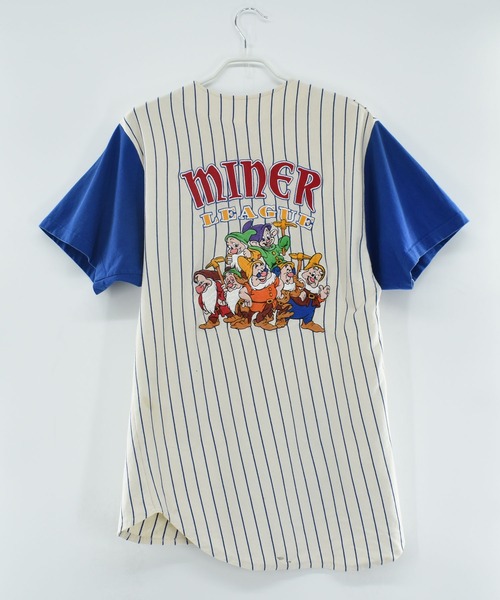 DISNEY VINTAGE(ディズニーヴィンテージ)の「【USED】90’s Disney “白雪姫/7人の小人” キャラクター ベースボールシャツ(シャツ/ブラウス・メンズ・ホワイト・LARGE)」の11枚目の写真
