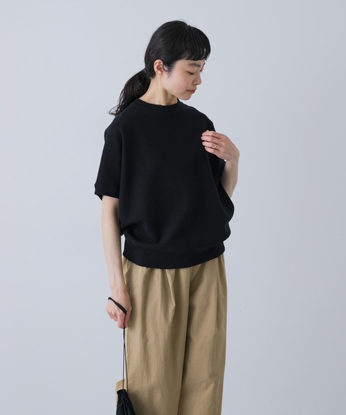 かぐれ（カグレ）の「コットンヘンプミジンボーダーカットソー