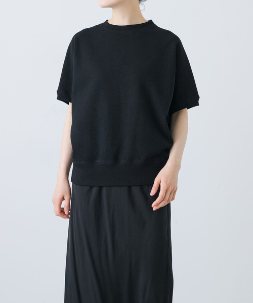 かぐれ(カグレ)の「サカリバーフレンチスリーブ(Tシャツ/カットソー・レディース・ブラック/グレー・FREE)」の21枚目の写真