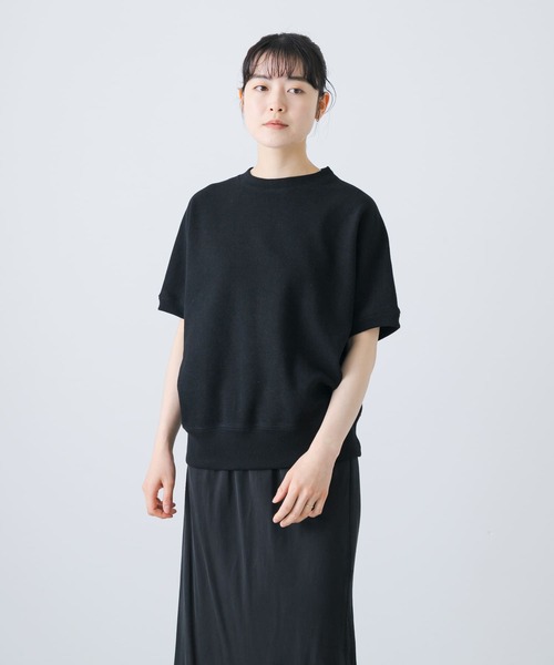 かぐれ(カグレ)の「サカリバーフレンチスリーブ(Tシャツ/カットソー・レディース・ブラック/グレー・FREE)」の22枚目の写真