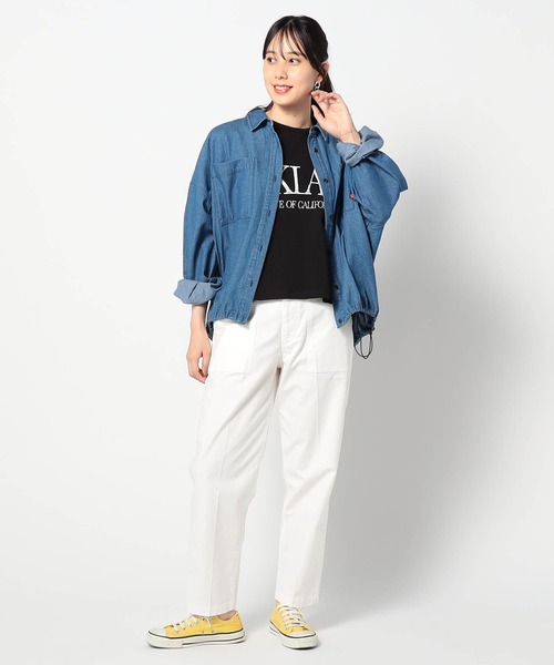 セール】【BROOKLYN OVERALL 】ドロスト仕様 ブルゾンライクシャツ