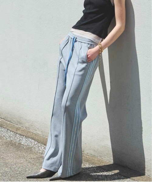 MAISON SPECIAL(メゾンスペシャル)の「Sideline Sweatpants/サイドラインスウェットパンツ【MAISON SPECIAL/メゾンスペシャル】(スウェットパンツ・レディース・ホワイト/ブラック/グレー/グリーン・36/38)」の3枚目の写真