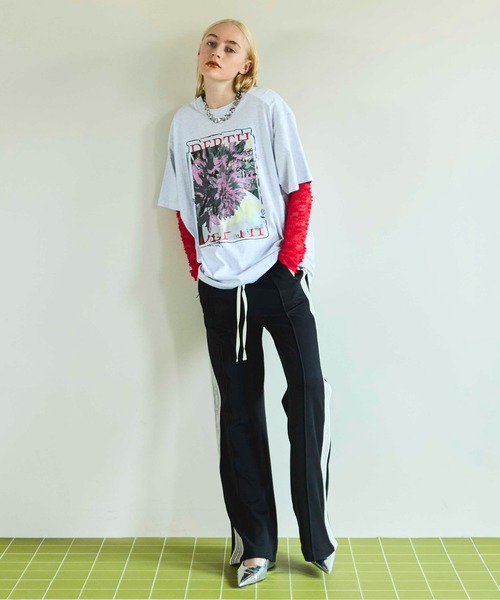 MAISON SPECIAL(メゾンスペシャル)の「Sideline Sweatpants/サイドラインスウェットパンツ【MAISON SPECIAL/メゾンスペシャル】(スウェットパンツ・レディース・ホワイト/ブラック/グレー/グリーン・36/38)」の5枚目の写真