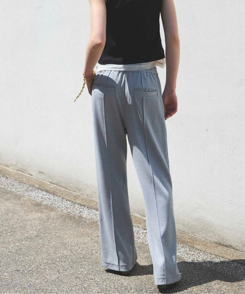 MAISON SPECIAL(メゾンスペシャル)の「Sideline Sweatpants/サイドラインスウェットパンツ【MAISON SPECIAL/メゾンスペシャル】(スウェットパンツ・レディース・ホワイト/ブラック/グレー/グリーン・36/38)」の11枚目の写真