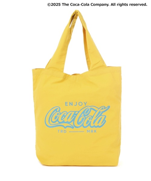 Coca Cola（コカコーラ）の「【Coca-Cola／BAYFLOW】トートバック（トートバッグ・レディース・チャコール/パープル/ネイビー/イエロー/ライトブルー・0）」の7枚目の写真