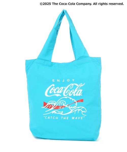 Coca Cola（コカコーラ）の「【Coca-Cola／BAYFLOW】トートバック（トートバッグ・レディース・チャコール/パープル/ネイビー/イエロー/ライトブルー・0）」の8枚目の写真
