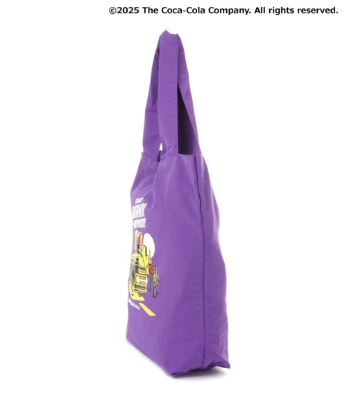 Coca Cola（コカコーラ）の「【Coca-Cola／BAYFLOW】トートバック（トートバッグ・レディース・チャコール/パープル/ネイビー/イエロー/ライトブルー・0）」の11枚目の写真