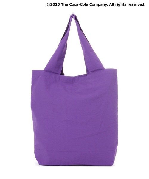 Coca Cola（コカコーラ）の「【Coca-Cola／BAYFLOW】トートバック（トートバッグ・レディース・チャコール/パープル/ネイビー/イエロー/ライトブルー・0）」の15枚目の写真