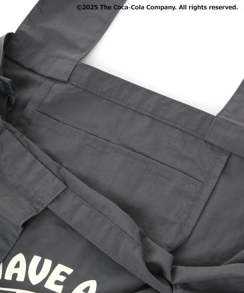 Coca Cola（コカコーラ）の「【Coca-Cola／BAYFLOW】トートバック（トートバッグ・レディース・チャコール/パープル/ネイビー/イエロー/ライトブルー・0）」の22枚目の写真