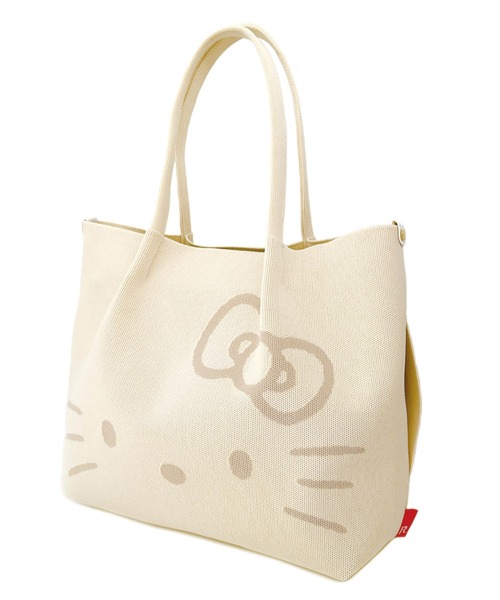 ROOTOTE（ルートート）の「IP.ミディアム.ルフル.ハローキティ-A（トートバッグ・レディース・アイボリー/レッド/ブラック・FREE）」の8枚目の写真